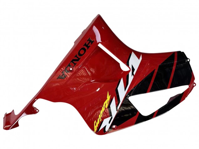 2000-2006 Honda VTR1000 Motorcycle Fairings - Red Black Stripe Racing UK Manufacturers