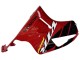 2000-2006 Honda VTR1000 Motorcycle Fairings - Red Black Stripe Racing UK Manufacturers