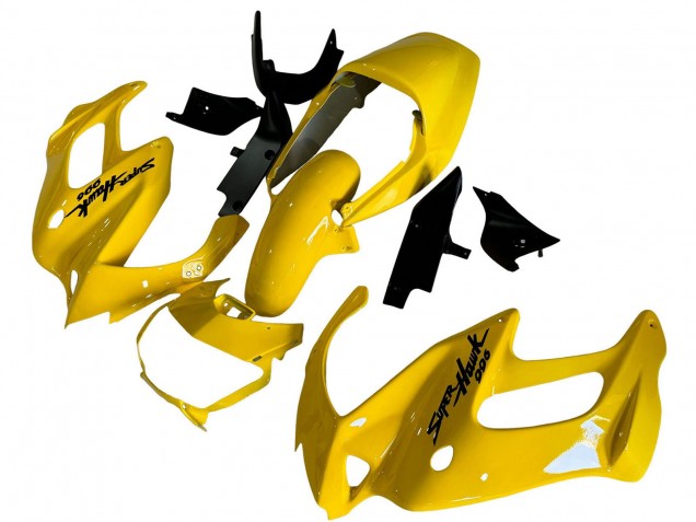1997-2005 Honda VTR1000F Motorcycle Fairings - Yellow UK Manufacturers