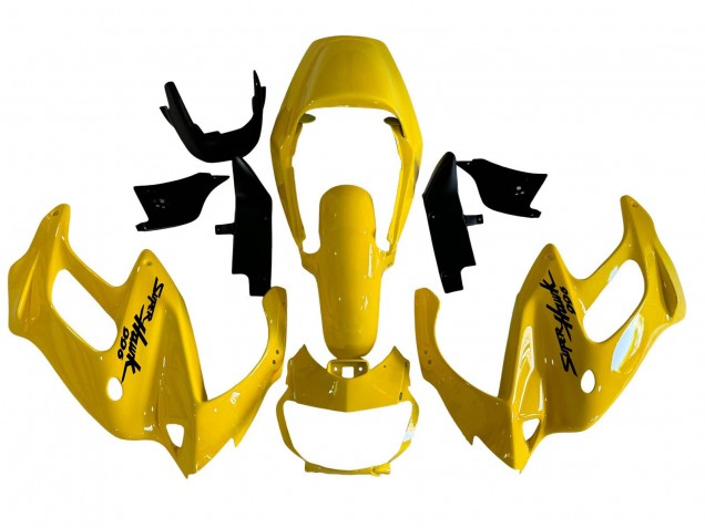 1997-2005 Honda VTR1000F Motorcycle Fairings - Yellow UK Manufacturers
