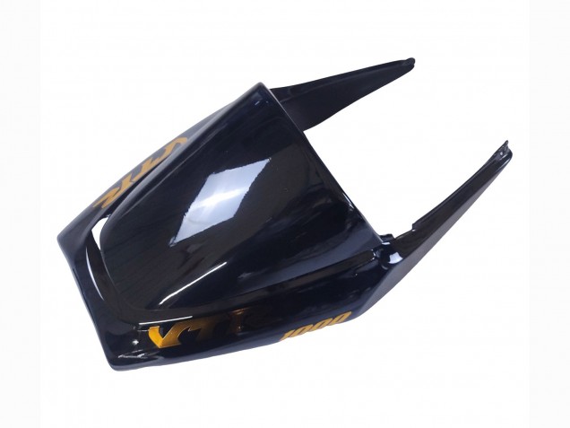 1997-2005 Honda VTR1000F Motorcycle Fairings - Glossy Black Gold UK Manufacturers