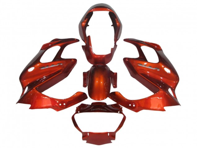 1997-2005 Honda VTR1000F Motorcycle Fairings - Burnt Orange UK Manufacturers