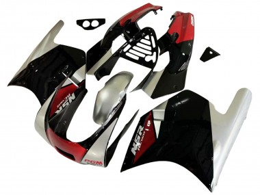 1988-1989 Honda NSR250R Motorcycle Fairings - Silver Red Glossy Black UK Manufacturers