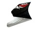 1988-1989 Honda NSR250R Motorcycle Fairings - Silver Red Glossy Black UK Manufacturers