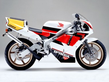 1990-1993 Honda NSR250R Motorcycle Fairings - White Red Yellow Black UK Manufacturers