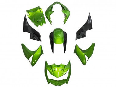 2003-2006 Kawasaki Z1000 Motorcycle Fairing - Green Glossy Black UK Manufacturers