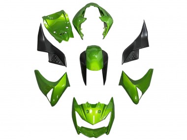 2003-2006 Kawasaki Z1000 Motorcycle Fairing - Green Glossy Black UK Manufacturers