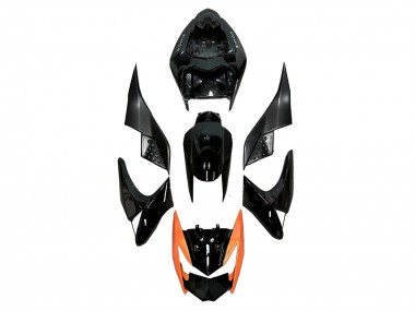 2003-2006 Kawasaki Z1000 Motorcycle Fairings - Glossy Black Orange UK Manufacturers