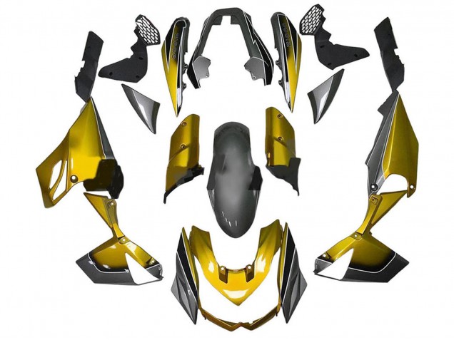 2003-2006 Kawasaki Z1000 Motorcycle Fairings - Gold UK Manufacturers