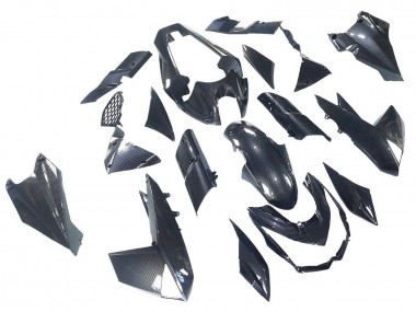 2010-2013 Kawasaki Z1000 Motorcycle Fairings - Black Carbon Fiber UK Manufacturers