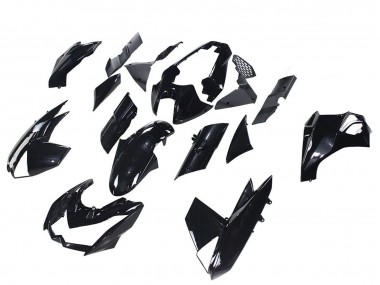 2010-2013 Kawasaki Z1000 Motorcycle Fairings - Glossy Black UK Manufacturers
