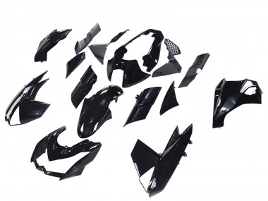 2010-2013 Kawasaki Z1000 Motorcycle Fairings - Glossy Black UK Manufacturers