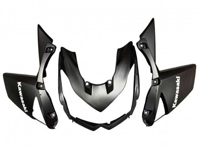 2010-2013 Kawasaki Z1000 Motorcycle Fairings - Orange Glossy Black UK Manufacturers