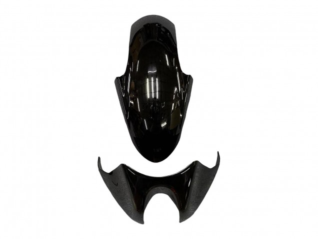2010-2013 Kawasaki Z1000 Motorcycle Fairings - Orange Glossy Black UK Manufacturers