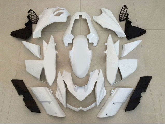 2010-2013 Kawasaki Z1000 Motorcycle Fairings - White UK Manufacturers
