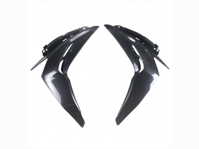 2014-2019 Kawasaki Z1000 Motorcycle Fairings - Black Carbon Fiber UK Manufacturers