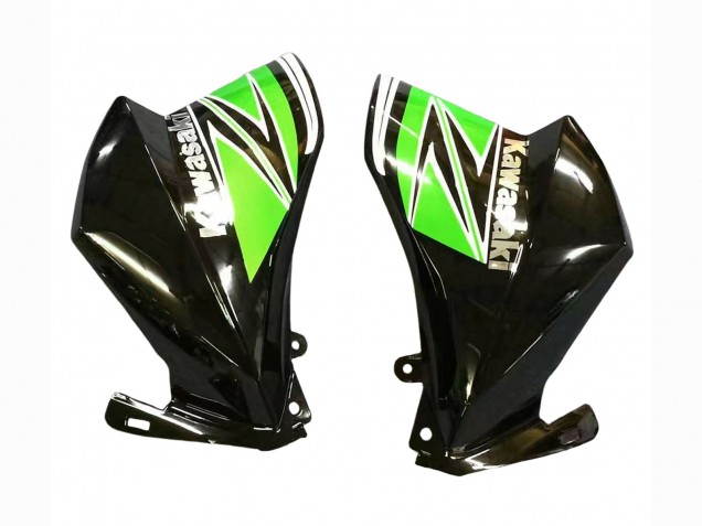2013-2018 Kawasaki Z800 Motorcycle Fairings - Green Glossy Black UK Manufacturers