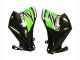 2013-2018 Kawasaki Z800 Motorcycle Fairings - Green Glossy Black UK Manufacturers