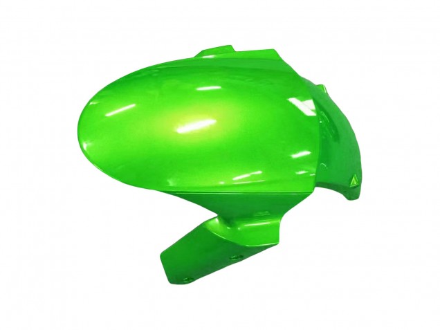 2013-2018 Kawasaki Z800 Motorcycle Fairings - Green Glossy Black UK Manufacturers