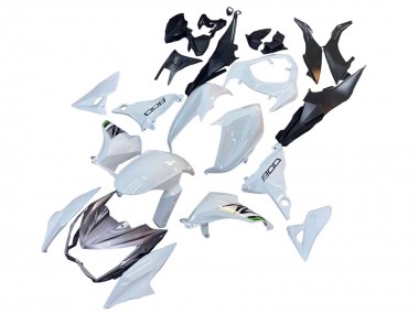2013-2018 Kawasaki Z800 Motorcycle Fairings - White Green Silver Black UK Manufacturers