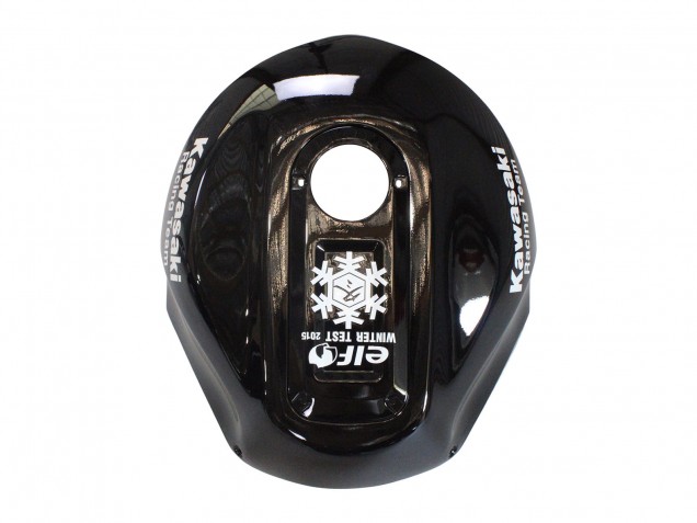 2000-2001 Kawasaki ZX12R Motorcycle Fairings - Glossy Black White Elf Snow UK Manufacturers