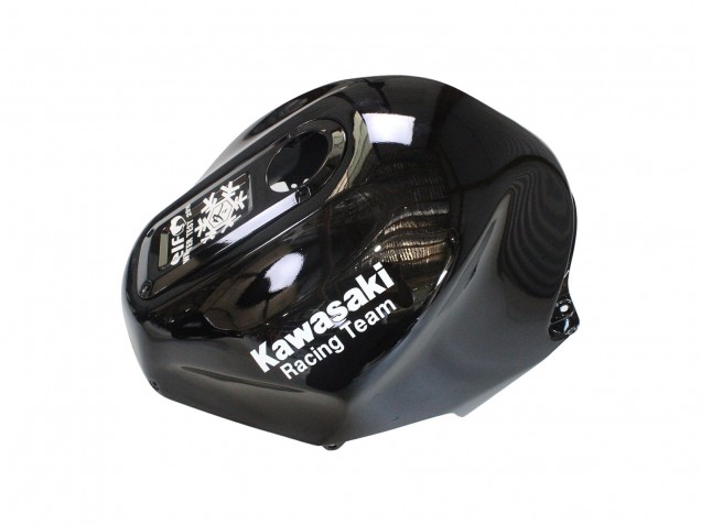 2000-2001 Kawasaki ZX12R Motorcycle Fairings - Glossy Black White Elf Snow UK Manufacturers