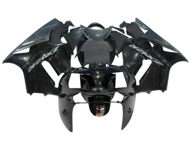 2000-2001 Kawasaki ZX12R Motorcycle Fairing Kits - Glossy Black UK Manufacturers