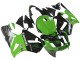 2002-2006 Kawasaki ZX12R Motorcycle Fairing - Green Glossy Black Elf Touch4 Monster UK Manufacturers