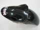 2000-2001 Kawasaki ZX9R Motorcycle Fairings - Glossy Black White West UK Manufacturers