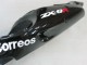 2000-2001 Kawasaki ZX9R Motorcycle Fairings - Glossy Black White West UK Manufacturers