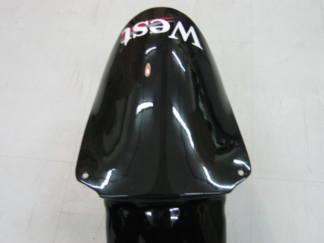 2000-2001 Kawasaki ZX9R Motorcycle Fairings - Glossy Black White West UK Manufacturers