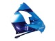 2000-2001 Kawasaki ZX9R Motorcycle Fairings - Blue Black UK Manufacturers