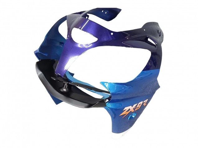 2000-2001 Kawasaki ZX9R Motorcycle Fairings - Blue Black UK Manufacturers