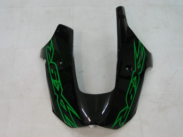 2000-2001 Kawasaki ZX9R Motorcycle Fairings - Green Silver Black UK Manufacturers