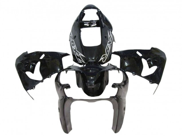 2000-2001 Kawasaki ZX9R Motorcycle Fairings - Glossy Black UK Manufacturers