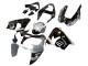 2002-2003 Kawasaki ZX9R Motorcycle Fairings - Silver Glossy Black Monster Elf UK Manufacturers