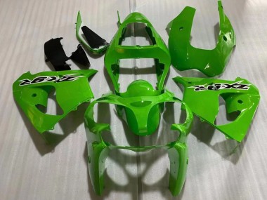 2002-2003 Kawasaki ZX9R Motorcycle Fairing - Green Black UK Manufacturers