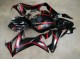 2019-2020 Honda CBR650R Motorcycle Fairings - Glossy Black Red Stripe UK Manufacturers