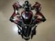 2019-2020 Honda CBR650R Motorcycle Fairings - Glossy Black Red Stripe UK Manufacturers