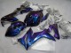 2021-2023 Honda CBR650R Motorcycle Fairings - Chameleon Blue Purple UK Manufacturers