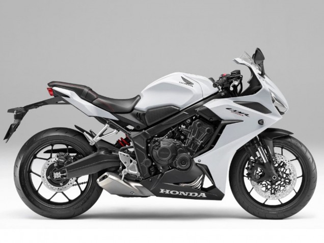 2021-2023 Honda CBR650R Motorcycle Fairings - Matte White UK Manufacturers
