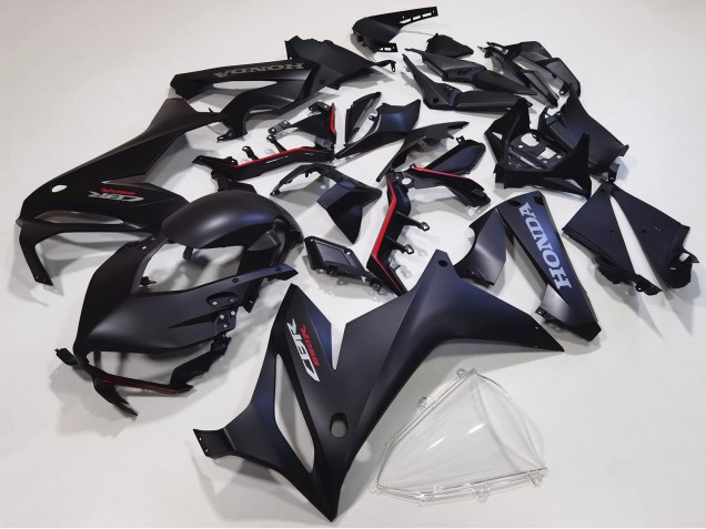 2021-2023 Honda CBR650R Motorcycle Fairing Kits - Matte Black UK Manufacturers