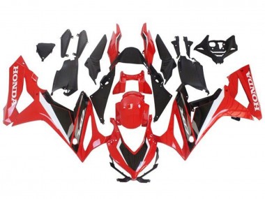 2021-2023 Honda CBR650R Motorcycle Fairings - Red White Black UK Manufacturers