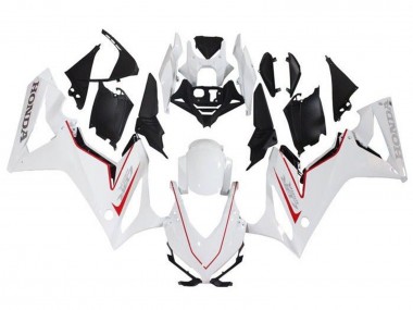 2021-2023 Honda CBR650R Motorcycle Fairings - White Red Black UK Manufacturers