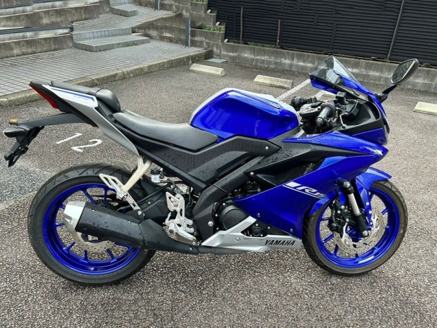 2018-2024 Yamaha YZF R15 Motorcycle Fairings - Blue Silver UK Manufacturers
