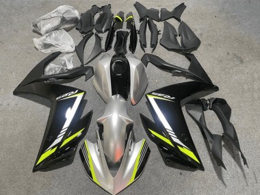 2015-2018 Yamaha YZF R3/R25 Motorcycle Fairings - Silver Yellow Black UK Manufacturers