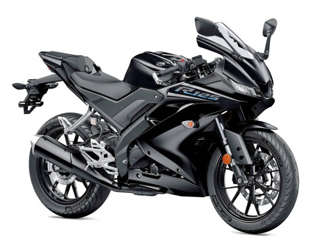 2019-2024 Yamaha YZF R125 Motorcycle Fairings - Matte Black UK Manufacturers