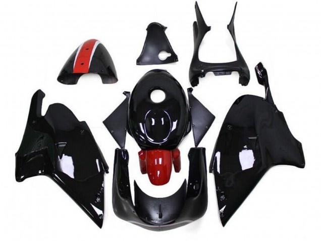 1999-2004 Aprilia RS250 Motorcycle Fairings - Glossy Black Red UK Manufacturers