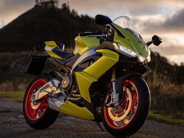 2020-2024 Aprilia RS660 Motorcycle Fairings - Matte Gold UK Manufacturers