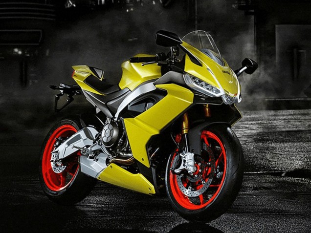 2020-2024 Aprilia RS660 Motorcycle Fairings - Matte Gold UK Manufacturers